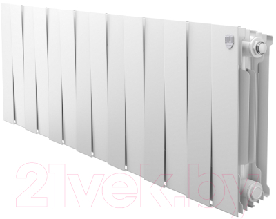 Радиатор биметаллический Royal Thermo PianoForte 300 Bianco Traffico - фото