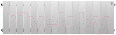 Радиатор биметаллический Royal Thermo PianoForte 300 Bianco Traffico - фото