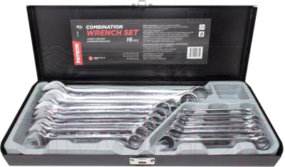 Набор ключей Patron P-5161 (кейс) - фото