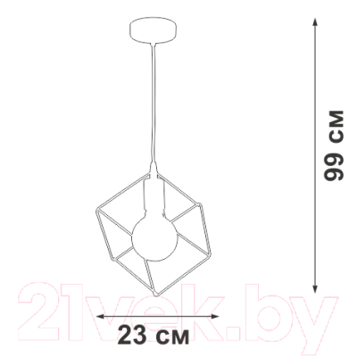 Потолочный светильник Vitaluce V4557-1/1S