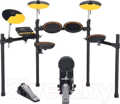 Ударная установка электронная LDrums MK-1S-YELLOW - фото