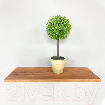 Полка Millwood Настенная с кронштейном 40x20 (дуб табачный Craft/белый)