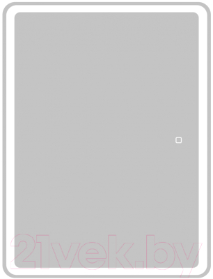 Шкаф с зеркалом для ванной BelBagno SPC-MAR-600/800-1A-LED-TCH - фото