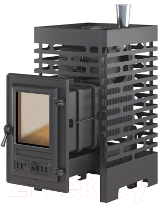 Печь-каменка Везувий Aston Шторм Long (чугун) - фото