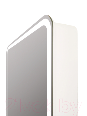 Шкаф с зеркалом для ванной Континент Elliott Led 40х80 L