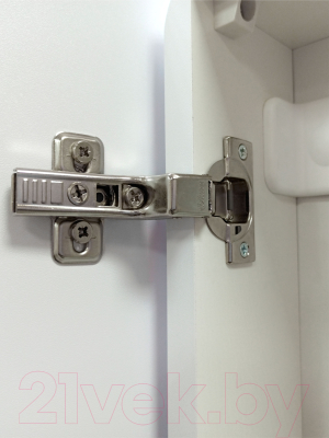 Шкаф с зеркалом для ванной Континент Elliott Led 40х80 R