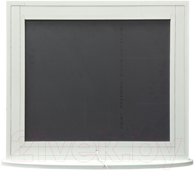 Зеркало Континент Гримерное 11 ламп 80х70 (белый)