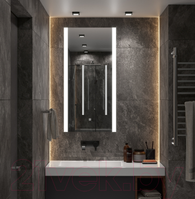 Зеркало Континент Modern Led 50х100