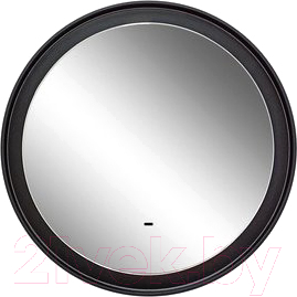 Зеркало Континент Planet Black Led D 80 (с бесконтактным сенсором) - фото
