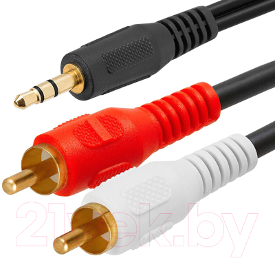 Кабель Sipl 2x RCA- Jack 3.5мм / AK233