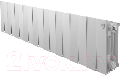 Радиатор биметаллический Royal Thermo PianoForte 200 Bianco Traffico - фото