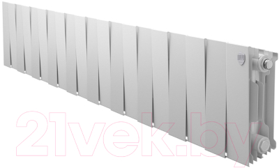 Радиатор биметаллический Royal Thermo PianoForte 200 Bianco Traffico (20 секций) - фото