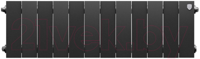 Радиатор биметаллический Royal Thermo PianoForte 200 Noir Sable (12 секций)