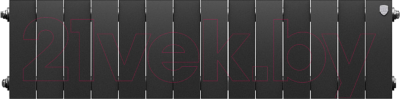 Радиатор биметаллический Royal Thermo PianoForte 200 Noir Sable (14 секций)