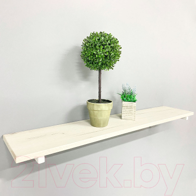 Полка Millwood Настенная с кронштейном 100x20