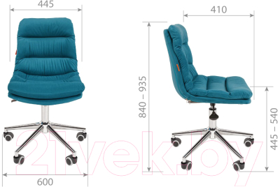 Кресло офисное Chairman Home 115