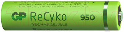 Комплект аккумуляторов GP Batteries 100AAAHCE-EB4 1000mAh