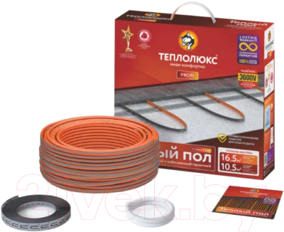 Теплый пол электрический Теплолюкс Profiroll 153м/2700 Вт - фото