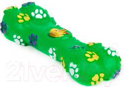 Игрушка для собак Beeztees Виниловая кость с лапами малая / 618000