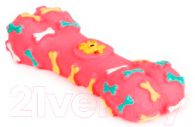 Игрушка для собак Beeztees Виниловая кость с лапами малая / 618000