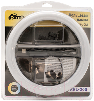 Кольцевая лампа Ritmix RRL-260