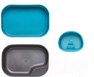 Набор пластиковой посуды Wildo Camp-A-Box Basic Bio / 6303 (azure)