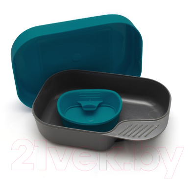 Набор пластиковой посуды Wildo Camp-A-Box Basic Bio / 6303 (azure)
