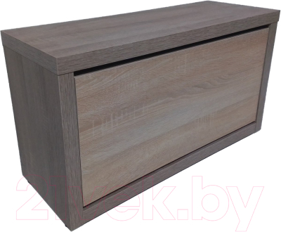 Тумба в прихожую Элана 1.60 (дуб трюфель/дуб сонома) - фото