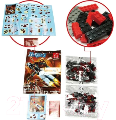 Конструктор Ausini Капитан Огонь / 25475