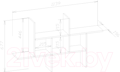 Полка Сокол-Мебель ПК-6