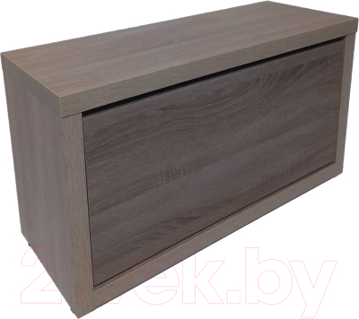Тумба в прихожую Элана 1.80 (дуб сонома/дуб трюфель) - фото