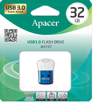 Usb flash накопитель Apacer AH157 32GB (AP32GAH157U-1)