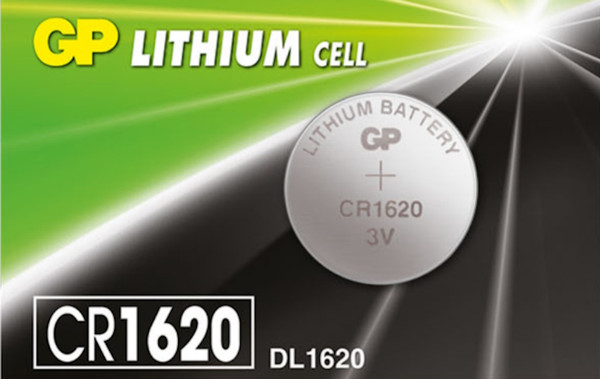 Комплект батареек GP Batteries Lithium CR1620