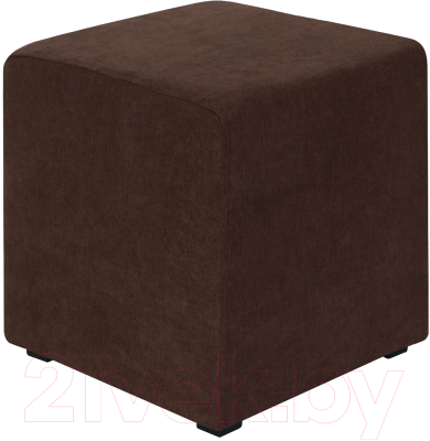 Пуф DreamBag Валенсия / 13358 (велюр, коричневый) - фото