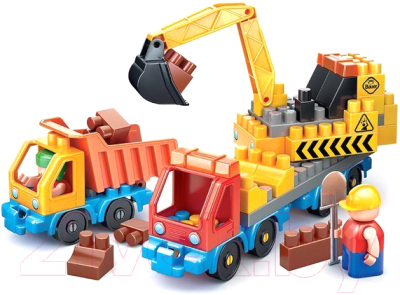 Конструктор Bauer Стройка / 659 (69эл) - фото