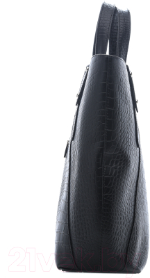 Сумка Souffle 273 / 2735001 (черный кайман эластичный)