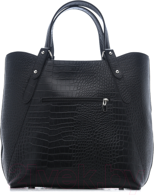 Сумка Souffle 273 / 2735001 (черный кайман эластичный)