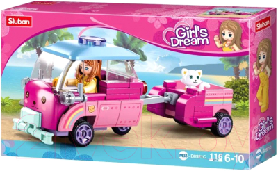 Конструктор Sluban Розовая мечта / M38-B0921C - фото