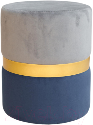 Пуф DreamBag Колорадо / 13665 (серо-синий) - фото