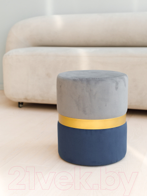 Пуф DreamBag Колорадо / 13665 (серо-синий)