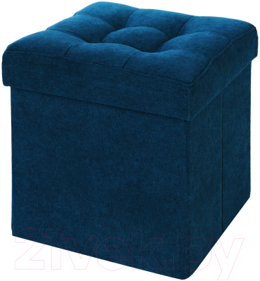 Пуф DreamBag 13258 (велюр, синий) - фото