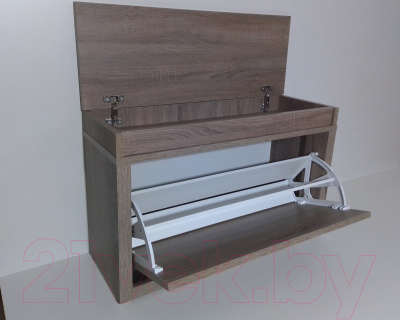 Тумба для обуви Элана 1к.80 (дуб трюфель)