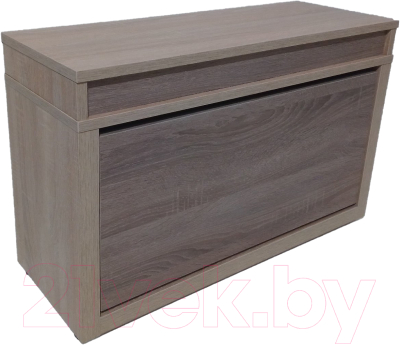 Тумба для обуви Элана 1к.80 (дуб сонома/дуб трюфель) - фото