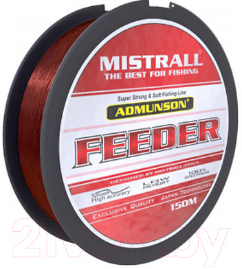 Леска монофильная Mistrall Admunson Feeder 0.18мм 150м / ZM-3330018 - фото