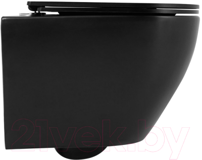 Унитаз подвесной BelBagno BB062CHR-MB