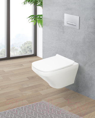 Унитаз подвесной BelBagno BB3201CHR