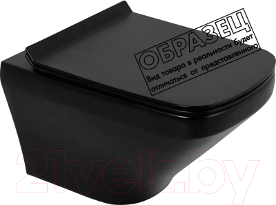 Унитаз подвесной BelBagno BB3201CHR-MB - фото