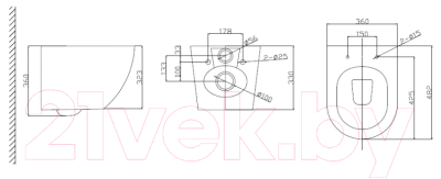 Унитаз подвесной BelBagno BB3105CHR/SC