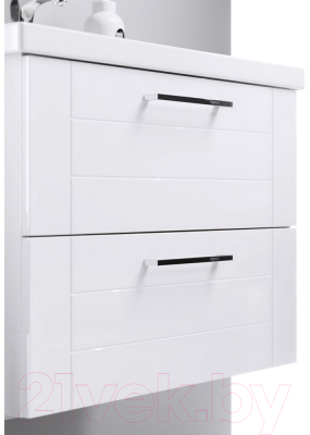 Тумба с умывальником Aqwella Манчестер / MAN01072 (подвесная)