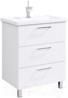 Тумба с умывальником Aqwella Манчестер / MAN01073 - фото